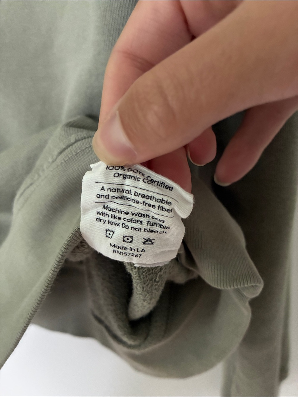 Mate Organic Cotton Pullover Crewneck Sweatshirt - Picture 6 of 10